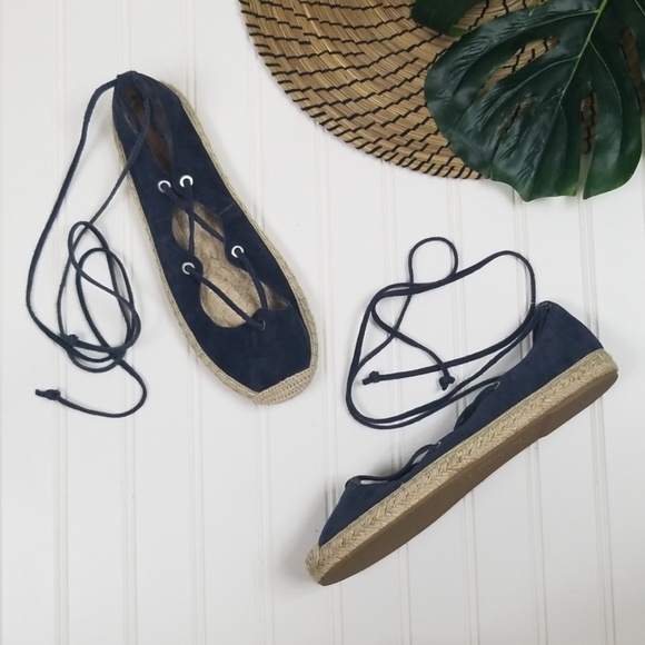 Banana Republic Shoes - 🆕️ Banana Republic lace up espadrille ballet flat